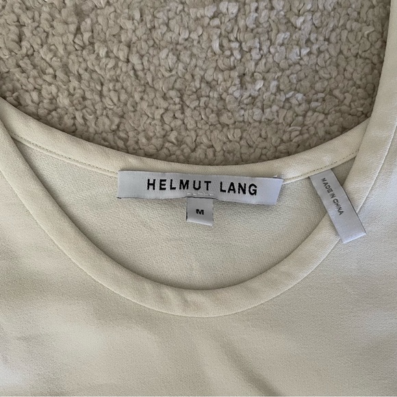 Helmet Lang Asymmetric Drape Camisole - Medium - Picture 2 of 5